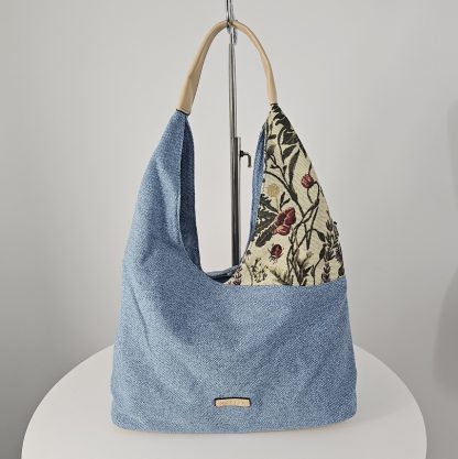 Torebka worek gobelinowa Antique Garden | 2 kolory - obrazek 10