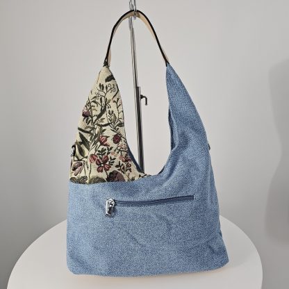 Torebka worek gobelinowa Antique Garden | 2 kolory - obrazek 11