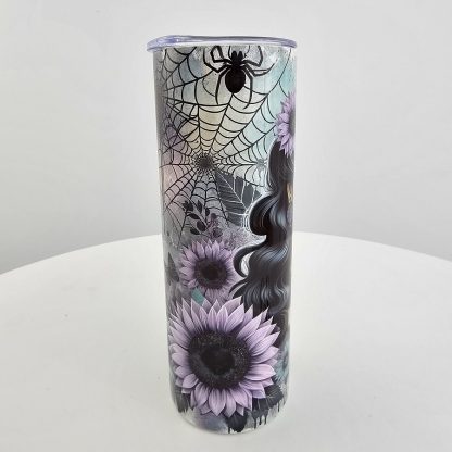 Termos Hot & Cold Purple flower - obrazek 3