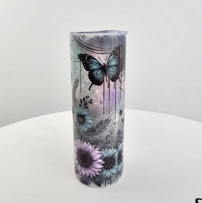 Termos Hot & Cold Purple flower - obrazek 4