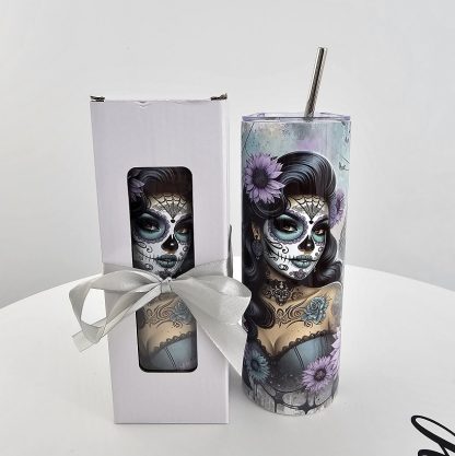 Termos Hot & Cold Purple flower - obrazek 5