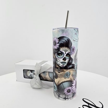 Termos Hot & Cold Purple flower - obrazek 6