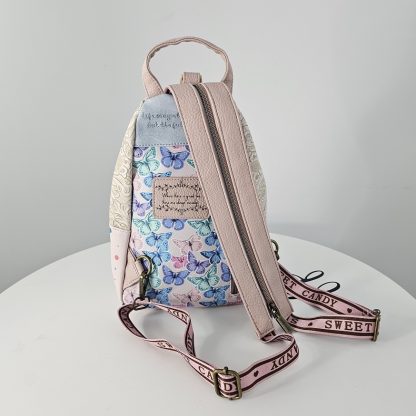 Plecaczek również na jedno ramię Women's Spring różowy - obrazek 8