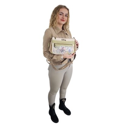 Torebka listonoszka Women's Spring zielona - obrazek 5
