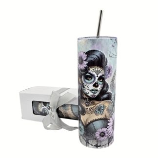 Termos Hot & Cold Purple flower