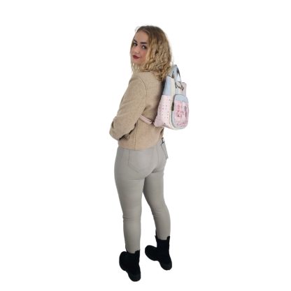Torebko-plecak Women's Spring różowy - obrazek 4