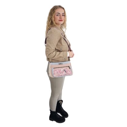 Torebka listonoszka Women's Spring różowa - obrazek 3