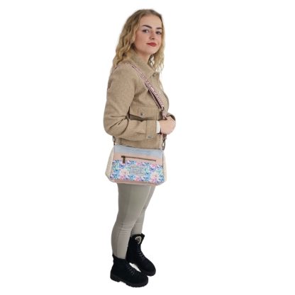 Torebka listonoszka Women's Spring różowa - obrazek 4