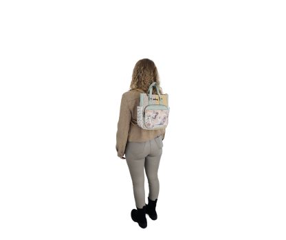Zestaw torebko-plecak i kubek termiczny Women's Spring beżowy - obrazek 8