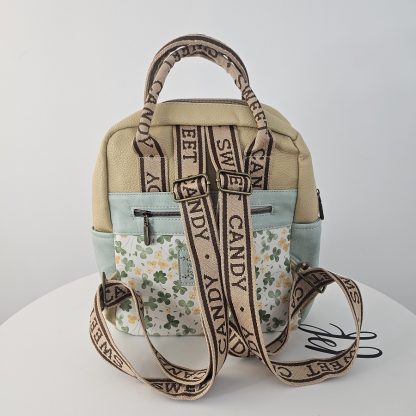 Większy plecak Women's Spring beżowy - obrazek 5
