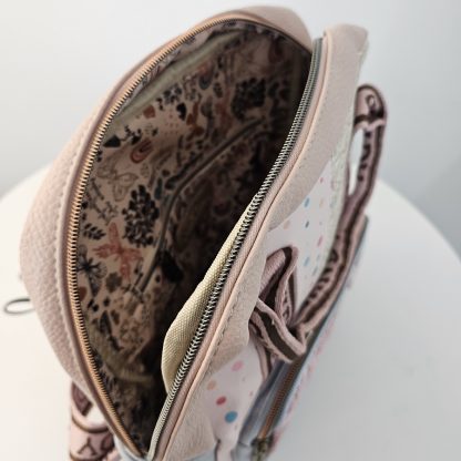 Większy plecak Women's Spring różowy - obrazek 10