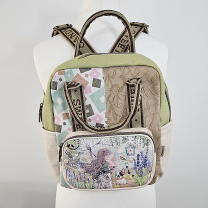Większy plecak Women's Spring zielony - obrazek 8