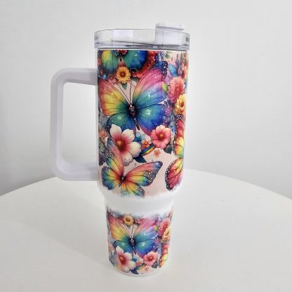 Termos z uchwytem Flowers Hot & Cold - obrazek 2