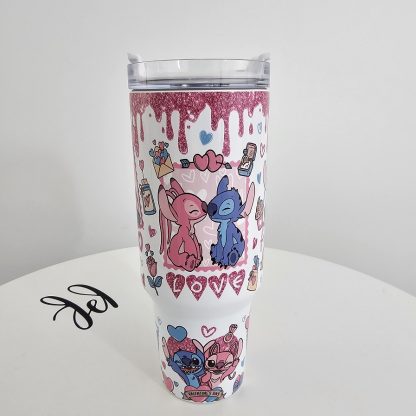 Termos z uchwytem Stitch Hot & Cold - obrazek 2