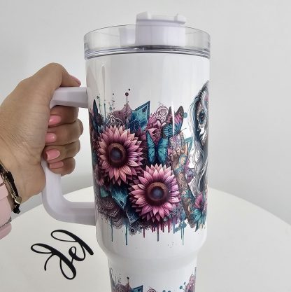 Termos z uchwytem Tattoo Hot & Cold - obrazek 4