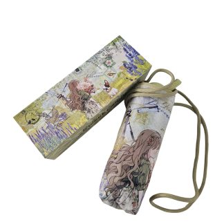 Parasolka crossbody w pudełku prezentowym Women's Spring zielona
