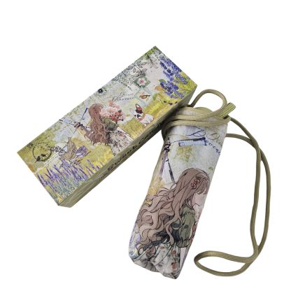 Parasolka crossbody w pudełku prezentowym Women's Spring zielona