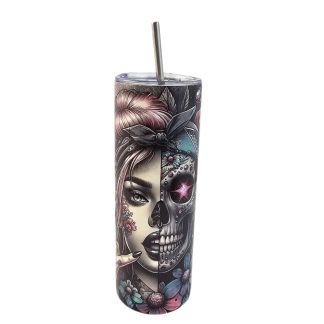 Termos Hot & Cold Blue Rose