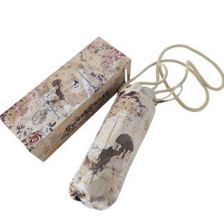 Parasolka crossbody w pudełku prezentowym Women's Spring beżowa