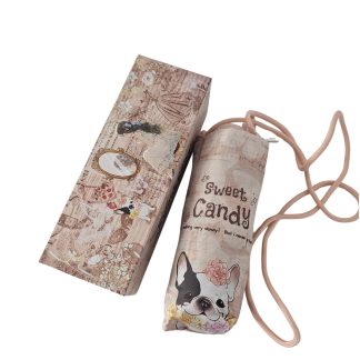 Parasolka crossbody w pudełku prezentowym Women's Spring różowa