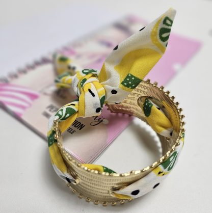 Bransoletka Citrus Kiss Lemon Bandana - obrazek 2