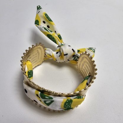 Bransoletka Citrus Kiss Lemon Bandana - obrazek 5