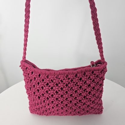 Torebka szydełkowa Cotton Loop | 3 kolory - obrazek 3