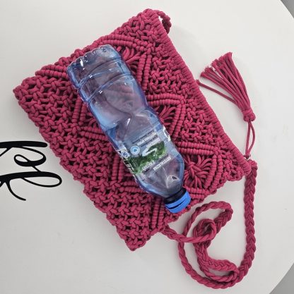 Torebka szydełkowa Cotton Loop | 3 kolory - obrazek 5