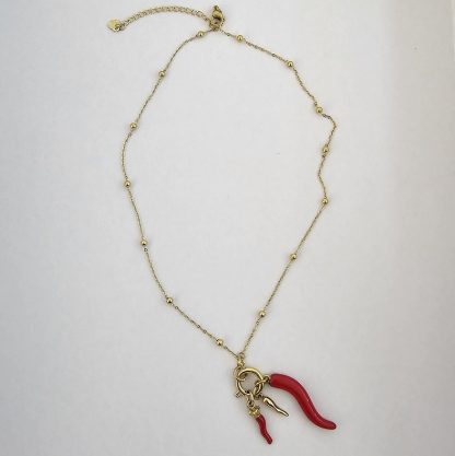 Naszyjnik Rouge Amulette Duo Chilli - obrazek 4