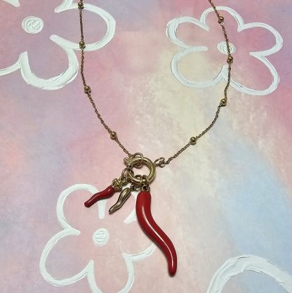 Naszyjnik Rouge Amulette Duo Chilli - obrazek 8