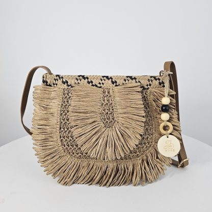 Torebka z frędzlami Boho Costa - obrazek 2