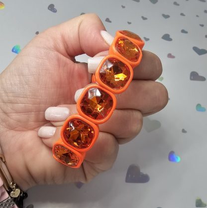 Bransoletka Crystal Pop pomarańczowa - obrazek 4