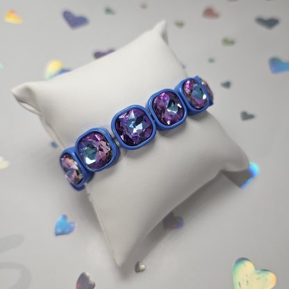 Bransoletka Crystal Pop niebieska - obrazek 3