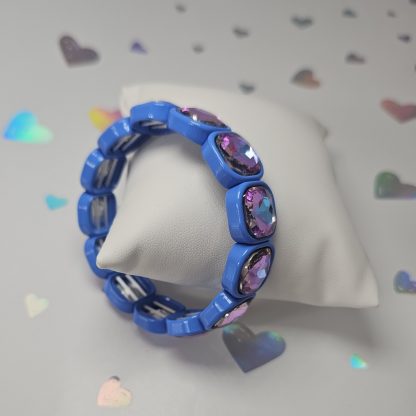 Bransoletka Crystal Pop niebieska - obrazek 4