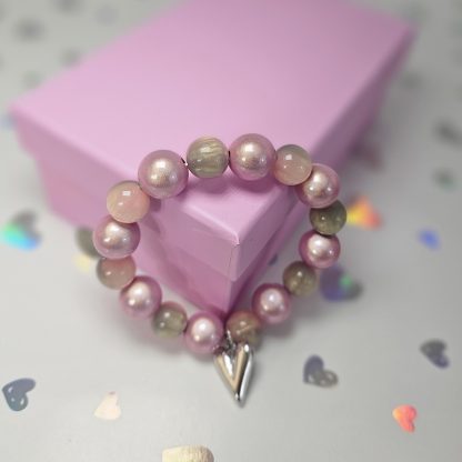 Bransoletka Crystal Pop Silver Heart - obrazek 3
