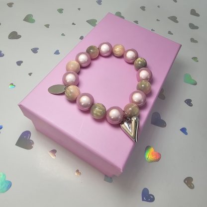 Bransoletka Crystal Pop Silver Heart - obrazek 4