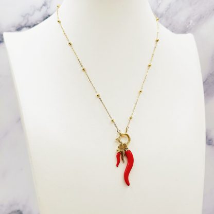 Naszyjnik Rouge Amulette Duo Chilli - obrazek 3