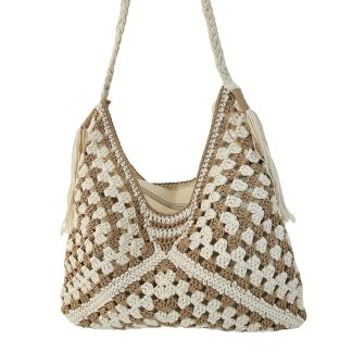 Torebka szydełkowa Crochet Bag Pure Cream
