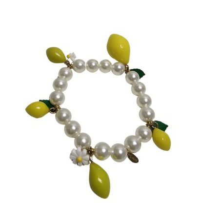 Bransoletka Citrus Kiss Lemon Pearl