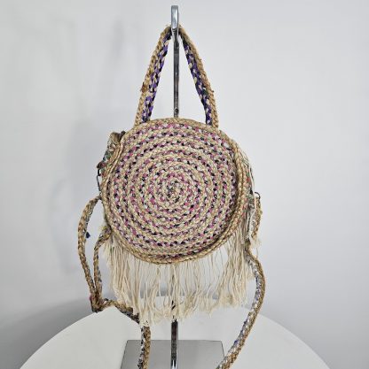 Torebka boho Samba bordowa - obrazek 6