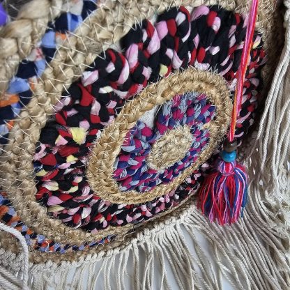 Torebka boho Samba bordowa - obrazek 8