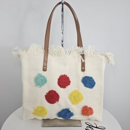 Torba plażowa Pompon Love - obrazek 2