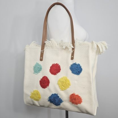 Torba plażowa Pompon Love - obrazek 5