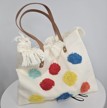 Torba plażowa Pompon Love - obrazek 7