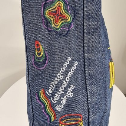 Torba jeansowa Lucky Lucky - obrazek 6