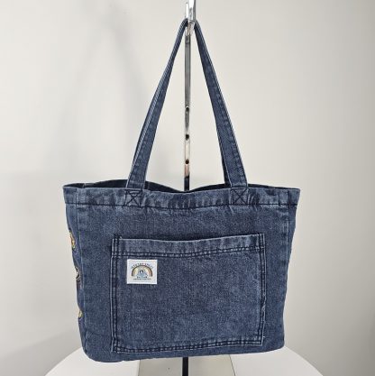 Torba jeansowa Lucky Lucky - obrazek 4