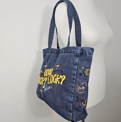 Torba jeansowa Lucky Lucky - obrazek 9