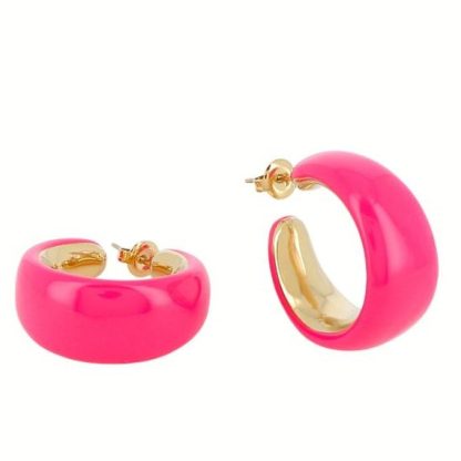 Kolczyki Pink Pop fuksjowe