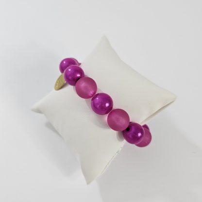 Bransoletka Crystal Pop Magenta Glow - obrazek 3