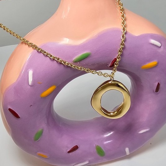 Naszyjnik Everyday Gold Loop - obrazek 4